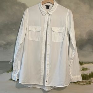 Eddie Bauer White Button Down
